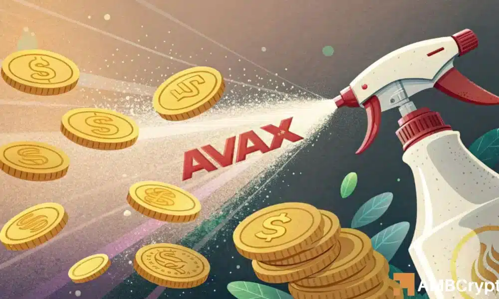 avax记录的价格略有下降1.13%,降至23.66美元